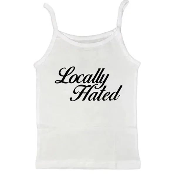 Y2K Tops*Boogzel Clothing Locally Hated Aesthetic Tank Top