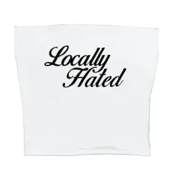 Y2K Tops|Crop Tops*Boogzel Clothing Locally Hated Aesthetic Tube Top