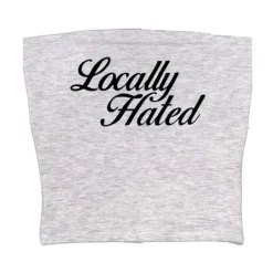 Y2K Tops|Crop Tops*Boogzel Clothing Locally Hated Aesthetic Tube Top
