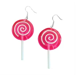 Earrings*Boogzel Clothing Lollipop Earrings Pink