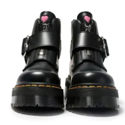 Mad|Classics*Boogzel Clothing Love Bites Boots Black