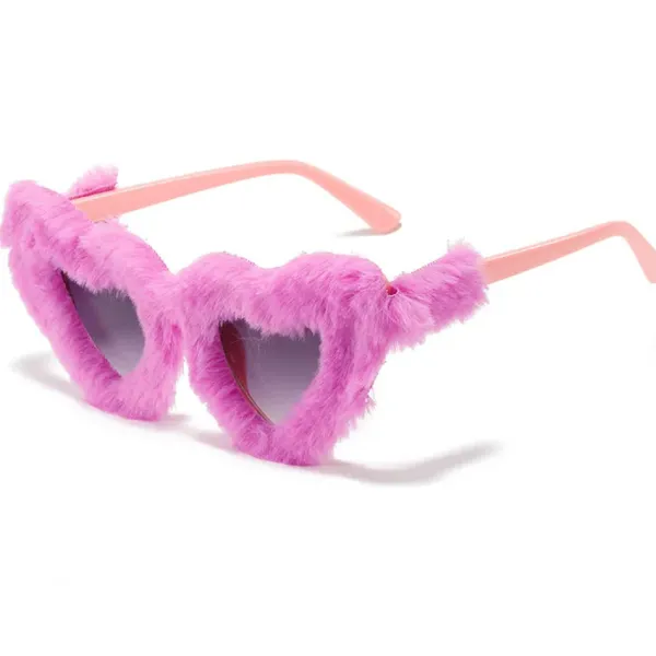 Sunglasses*Boogzel Clothing Love Bites Fluffy Glasses