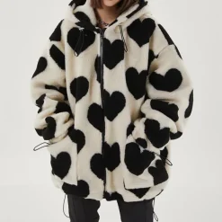 Coats & Jackets*Boogzel Clothing Love Bites Hooded Jacket