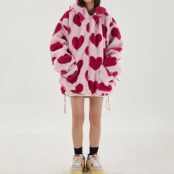 Coats & Jackets*Boogzel Clothing Love Bites Hooded Jacket