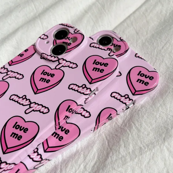 Iphone Cases*Boogzel Clothing Love Me iPhone Case Pink