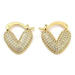 Earrings*Boogzel Clothing Love Me Tender Rhinestone Earrings Gold