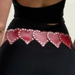 Belts & Chains*Boogzel Clothing Love So Dangerous Belt Red