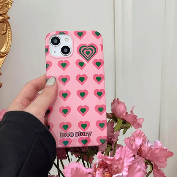 Iphone Cases*Boogzel Clothing Love Story iPhone Case Pink