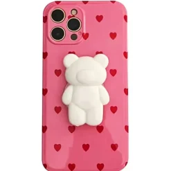 Iphone Cases*Boogzel Clothing Lovely Bear iPhone Case Pink