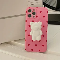 Iphone Cases*Boogzel Clothing Lovely Bear iPhone Case Pink