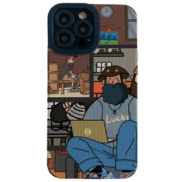 Iphone Cases*Boogzel Clothing Lucky Man IPhone Case Blue