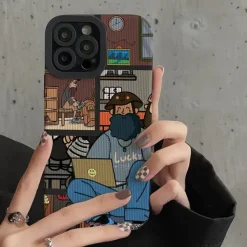 Iphone Cases*Boogzel Clothing Lucky Man IPhone Case Blue