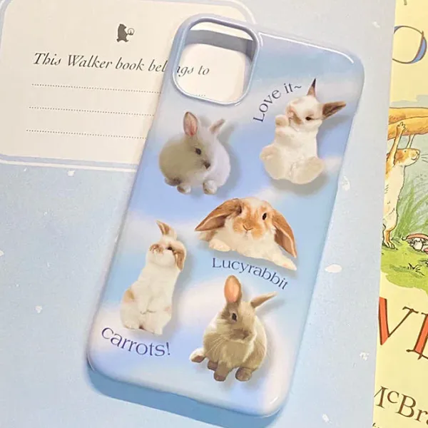 Iphone Cases*Boogzel Clothing Lucky Rabbit iPhone Case Pink