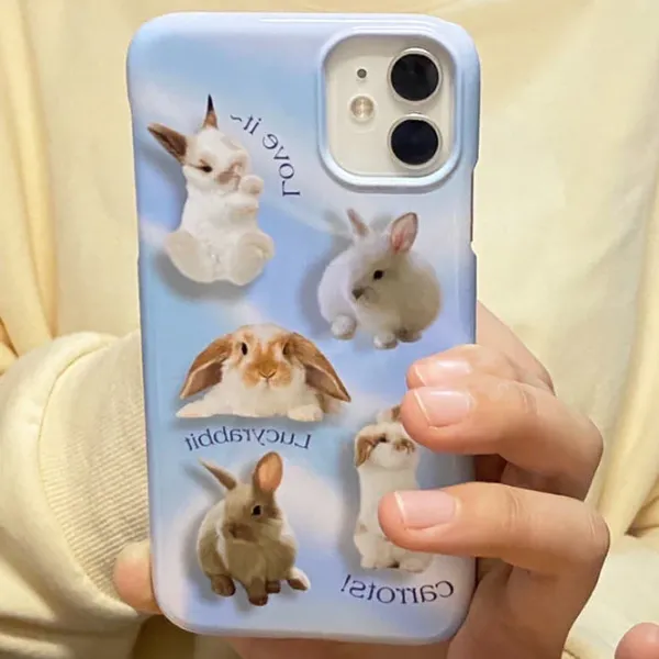 Iphone Cases*Boogzel Clothing Lucky Rabbit iPhone Case Pink