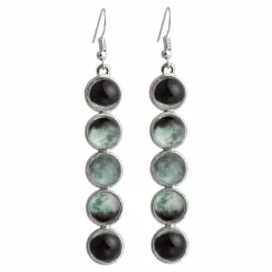 Hair Accessories|Earrings*Boogzel Clothing Lunar Eclipse Earrings Silver