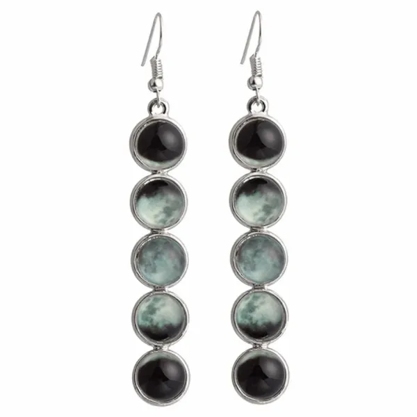 Hair Accessories|Earrings*Boogzel Clothing Lunar Eclipse Earrings Silver