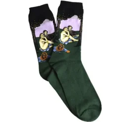 Socks*Boogzel Clothing Lunche on On The Grass Manet Socks Gray