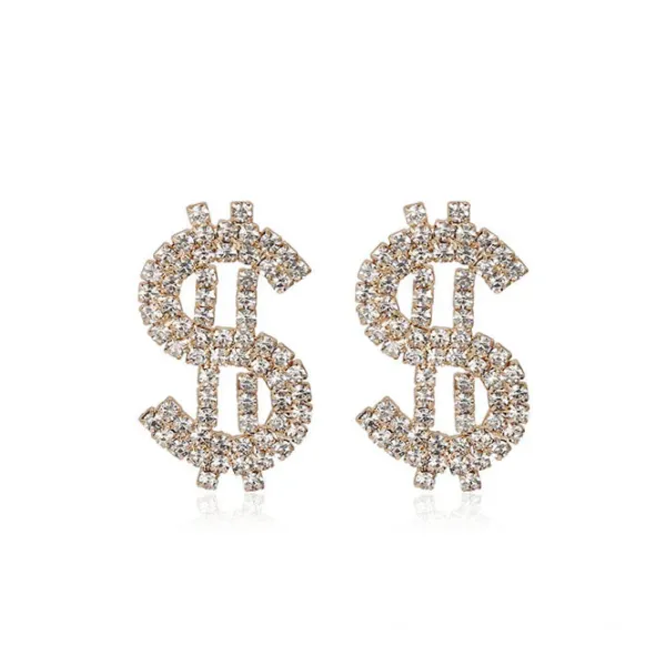 Earrings*Boogzel Clothing Made Of Money Earrings