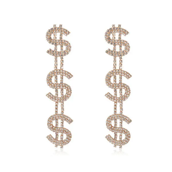 Earrings*Boogzel Clothing Made Of Money Earrings