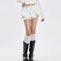 Skirts*Boogzel Clothing Marshmallow Milk Skirt White