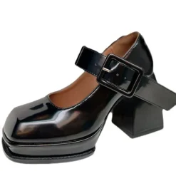 Classics|Sandals / Mary Janes*Boogzel Clothing Mary Jane Heels Black