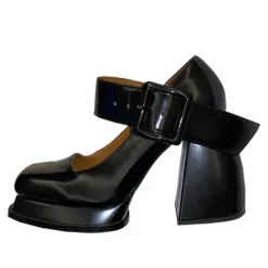 Classics|Sandals / Mary Janes*Boogzel Clothing Mary Jane Heels Black