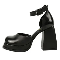Classics|Sandals / Mary Janes*Boogzel Clothing Mary Jane Platform Heels Black