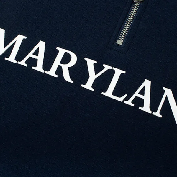 Sweatshirts*Boogzel Clothing Maryland Zip Up Sweatshirt Blue