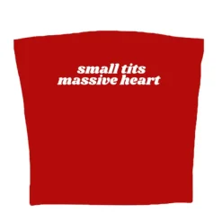 Y2K Tops*Boogzel Clothing Massive Heart Tube Top