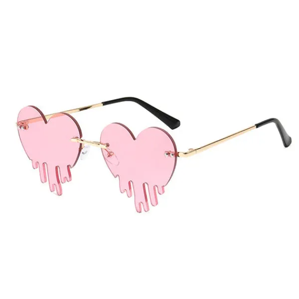 Sunglasses*Boogzel Clothing Melting Heart Glasses