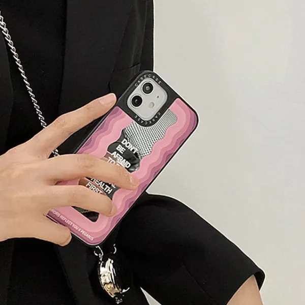 Iphone Cases*Boogzel Clothing Mental Health iPhone Case Pink