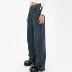 Jeans*Boogzel Clothing Mercury Rising Wide Jeans Blue
