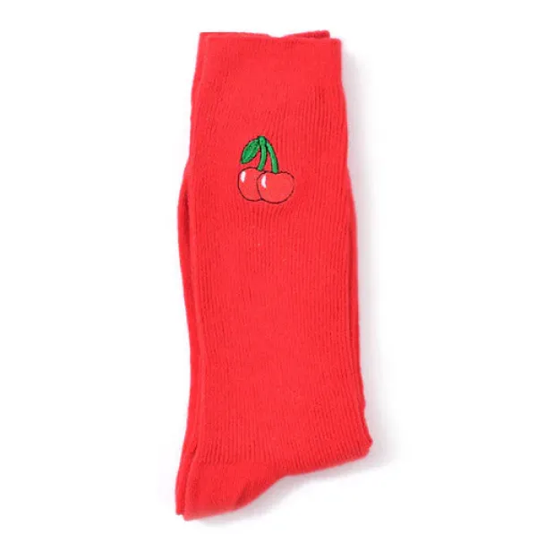 Socks*Boogzel Clothing Merry Cherry Socks Red