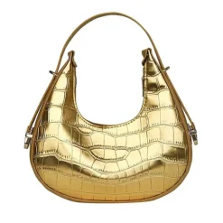 Bags & Purses*Boogzel Clothing Metallic Aesthetic Hobo Bag