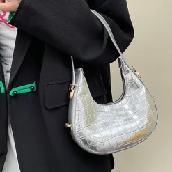 Bags & Purses*Boogzel Clothing Metallic Aesthetic Hobo Bag