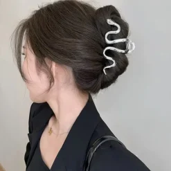 Hair Accessories*Boogzel Clothing Metallic Snake Hair Claw