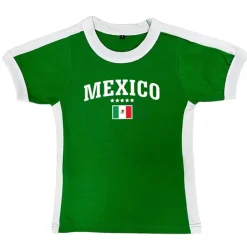 Aesthetic T-Shirts & Graphic Tees*Boogzel Clothing Mexico Raglan Baby Tee