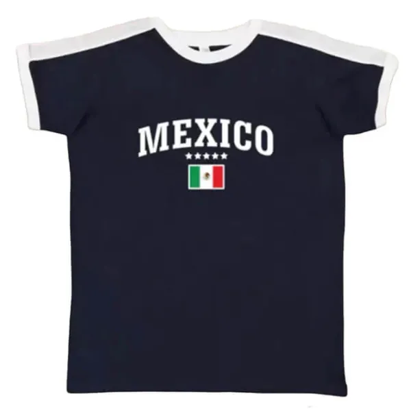 Aesthetic T-Shirts & Graphic Tees*Boogzel Clothing Mexico Raglan Baby Tee