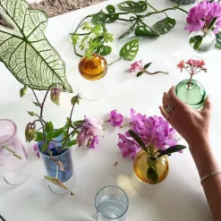 Flower Vases|Aesthetic Room Decor*Boogzel Clothing Mini Spherical Glass Vase