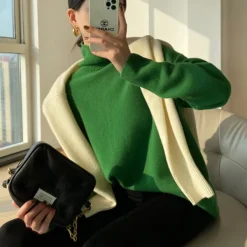 Sweaters*Boogzel Clothing Minimalist Aesthetic Autumn Sweater