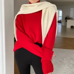 Sweaters*Boogzel Clothing Minimalist Aesthetic Autumn Sweater