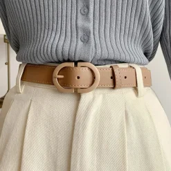 Belts & Chains*Boogzel Clothing Minimalist Aesthetic Buckle Belt