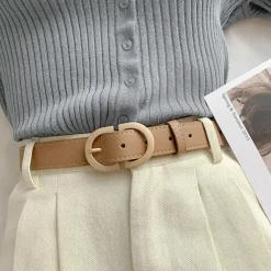 Belts & Chains*Boogzel Clothing Minimalist Aesthetic Buckle Belt