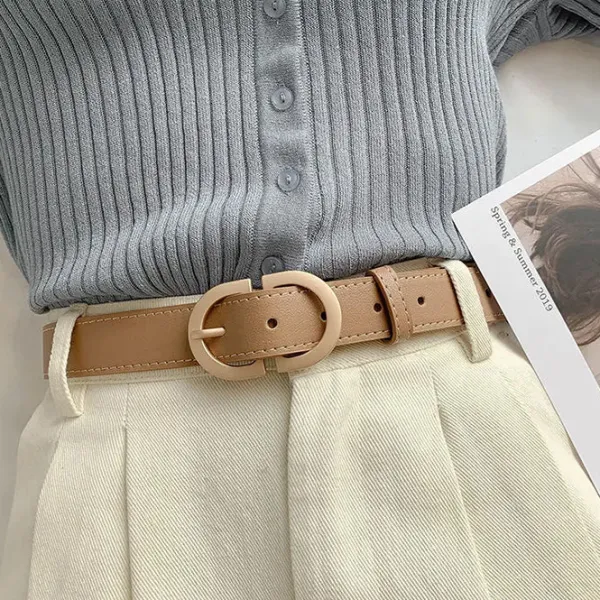 Belts & Chains*Boogzel Clothing Minimalist Aesthetic Buckle Belt