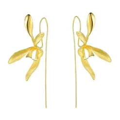 Earrings*Boogzel Clothing Minimalist Aesthetic Orchid Earrings