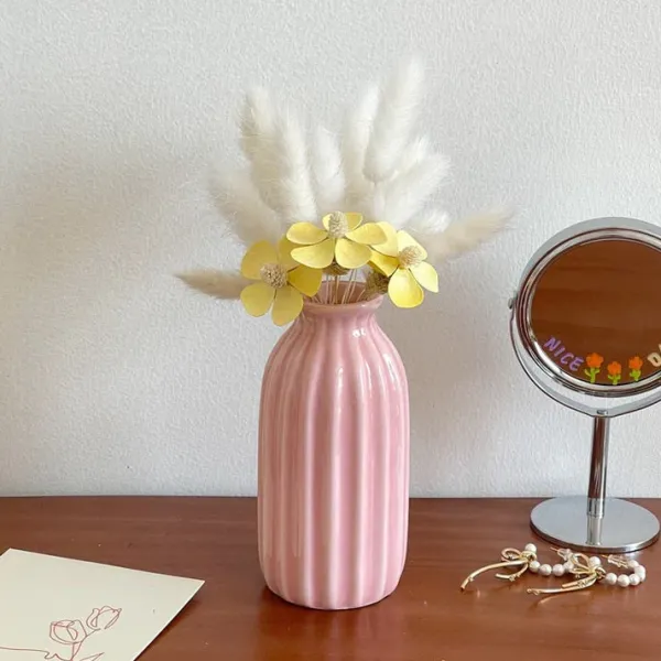 Flower Vases|Aesthetic Room Decor*Boogzel Clothing Minimalist Aesthetic Pastel Flower Vase
