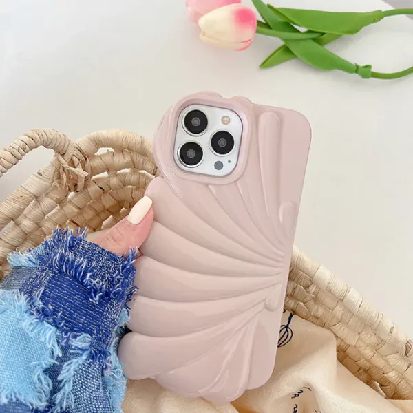 Iphone Cases*Boogzel Clothing Minimalist Aesthetic Seashell iPhone Case