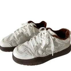 Aesthetic Sneakers*Boogzel Clothing Minimalist Aesthetic Soft Sneakers Grey/brown