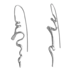 Earrings*Boogzel Clothing Minimalist Aesthetic Spiral Earrings