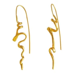 Earrings*Boogzel Clothing Minimalist Aesthetic Spiral Earrings